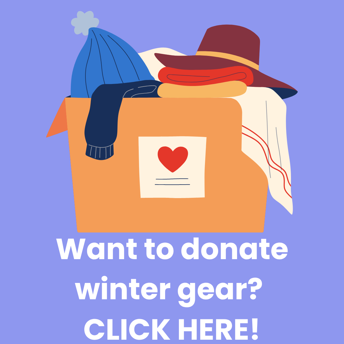 Want to donate winter gear? Click here!